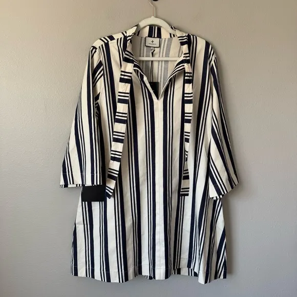 Tuckernuck Navy Stripe Montauk Dress