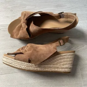 Ugg Camilla Chestnut Color Wedge Platform Sandals Size 9