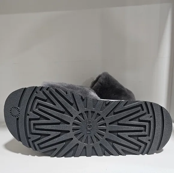 UGG disco platform slides sandals new