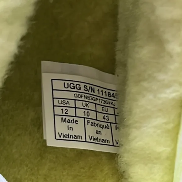UGG Fluff Yeah Slide Poppy  Pollen Slipper