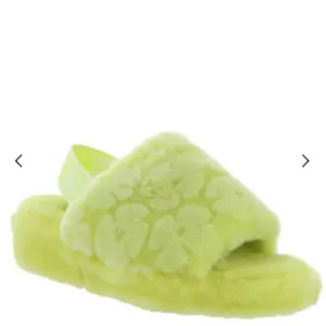 UGG Fluff Yeah Slide Poppy  Pollen Slipper