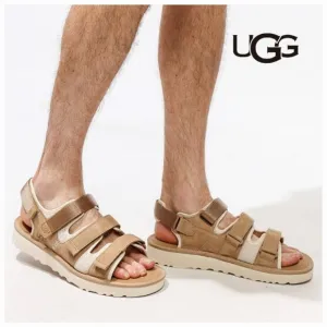 UGG Goldencoast Men's Multistrap Sandals in Beige Size 12 NEW