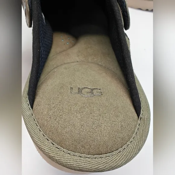 UGG Goldencoast Moss Green Suede Clogs Sandals Slippers Mule Men's 13