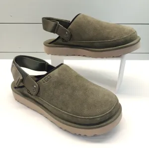 UGG Goldencoast Moss Green Suede Clogs Sandals Slippers Mule Men's 13