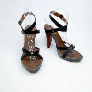 UGG Gray Open Toe Gjelina Platform Sandals 8.5