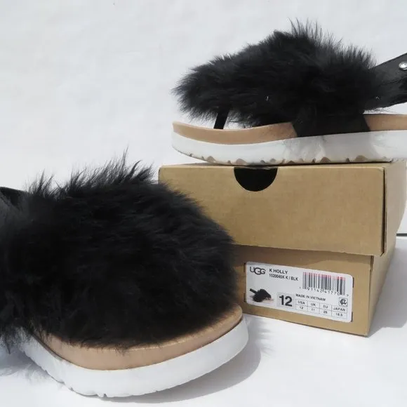 UGG Holly Sandal 12 NEW Kids Girls Holly Sandals