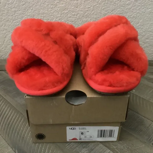 UGG® Scuffita Fluffy Slip-On Sandals