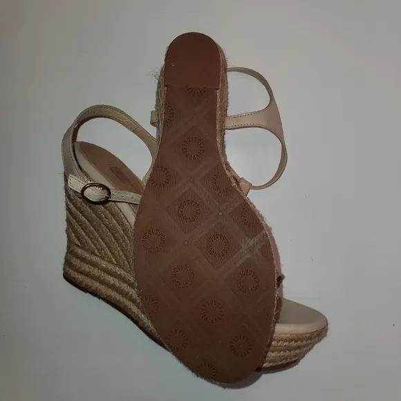 UGG wedge espadrille sandals