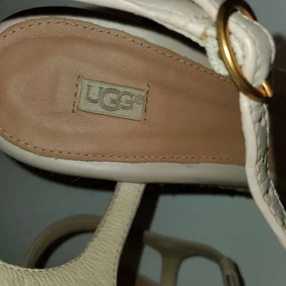 UGG wedge espadrille sandals