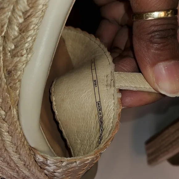 UGG wedge espadrille sandals