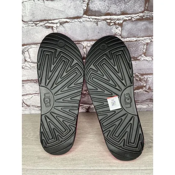UGG WILCOX SLIDE Pink Rubber Light Waterproof Sport Sandals Men Sz 11M US/44EU