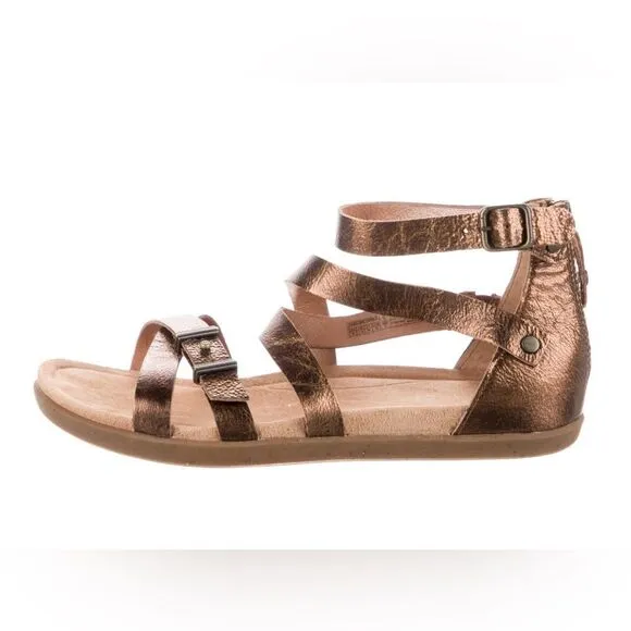 *UGG* #CabinCouture Sz 9 Bronze Gladiator Sandals EUC
