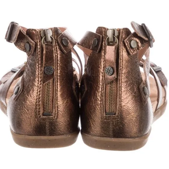 *UGG* #CabinCouture Sz 9 Bronze Gladiator Sandals EUC