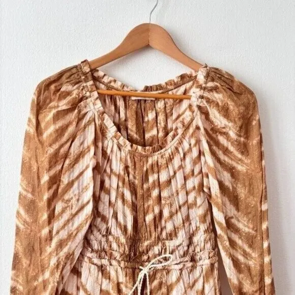 Ulla Johnson Naiara Ruffled Trim Mini Dress