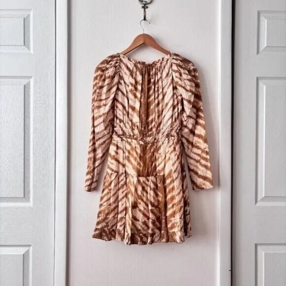 Ulla Johnson Naiara Ruffled Trim Mini Dress