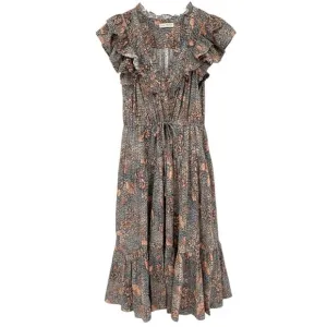 ULLA JOHNSON Romina Dress in Aegean 2