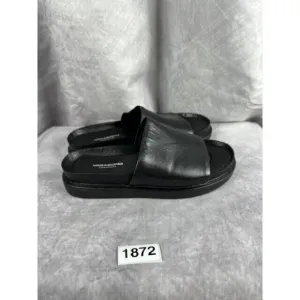 Vagabond Shoemakers Erin Women's Black Leather Slide Sandals Size US 6, EU 36