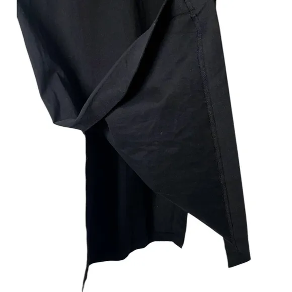 Vanessa Bruno Apollonia Dress Black Organic Cotton Sleeveless Size Small
