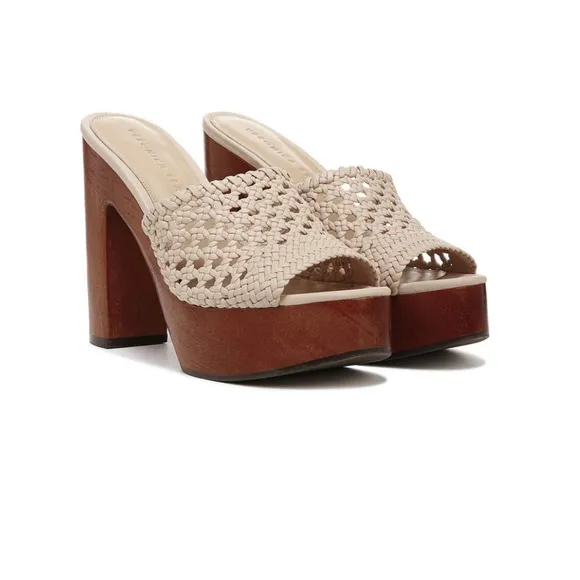 Veronica‎ Beard &quot;Guadalupe&quot; platform clog sandals