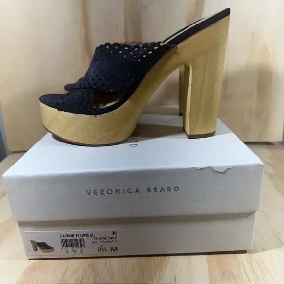 Veronica Beard Gaynor Platform Sandals Women’s Size 8.5 -NWT