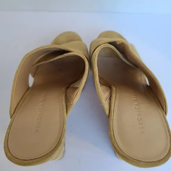 Veronica Beard | Loro Cork Braided Trim Wedge Sandal in Desert Sport Size 7.5
