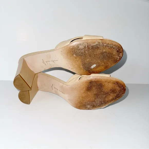 Veronica Beard Women's Ganita Slip On High Heel Sandals Sz 9