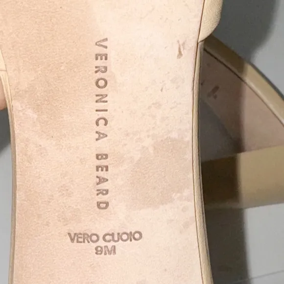 Veronica Beard Women's Ganita Slip On High Heel Sandals Sz 9