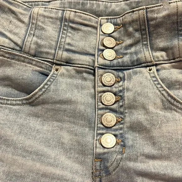 Veronica Beard Katherine Corset-Waist Extra High Rise Skinny Jeans 26/2 …