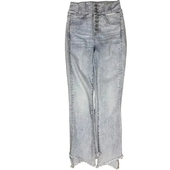 Veronica Beard Katherine Corset-Waist Extra High Rise Skinny Jeans 26/2 …