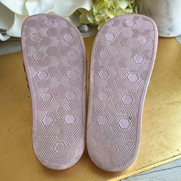 Versace Jeans Couture Slide Pool Sandals in Pink and Red