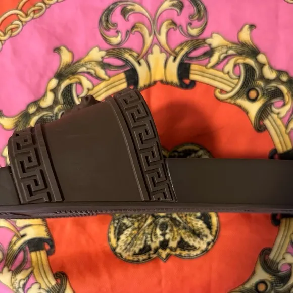 Versace Palazzo Medusa Slide Sandal, Size: 42 (Men’s 9)
