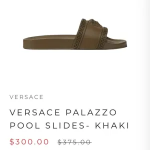 Versace Palazzo Medusa Slide Sandal, Size: 42 (Men’s 9)