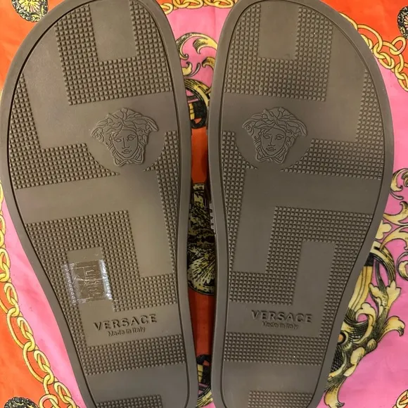 Versace Palazzo Medusa Slide Sandal, Size: 42 (Men’s 9)