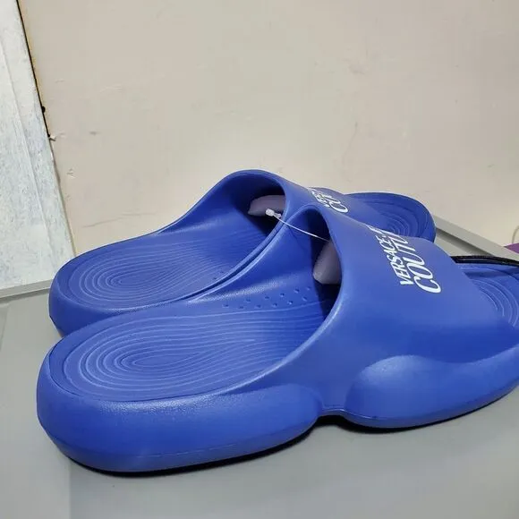 Versace Jeans Couture Mens Sz US 8 /EUR 41 Blue Tago Slide Sandals  New