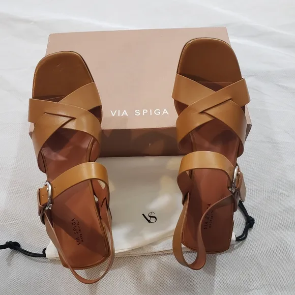 Via Spiga women's brown sandals
