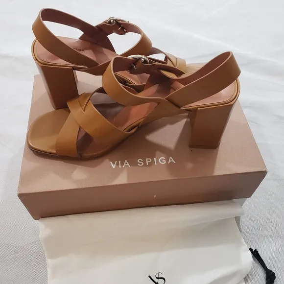 Via Spiga women's brown sandals