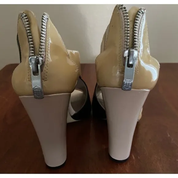 VINCE Camuto Color Block Sandals Heels