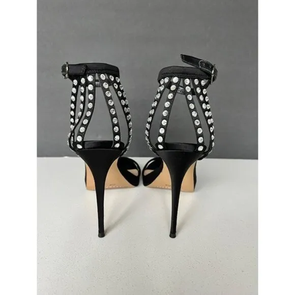 Vince Camuto  Daphery Black suede heels size 9.5