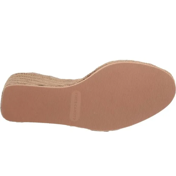 Vince Camuto Women's Brisshel Ankle-Tie Espadrille Platform Wedge Sandal