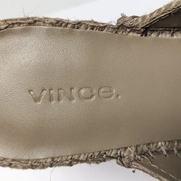 Vince Gaelan 2 Wedge Sandals, Brown, Women's 5.5 M