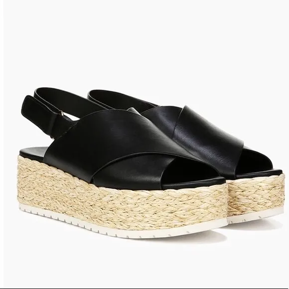 🆕{Vince} Jesson Leather Platform Sandals