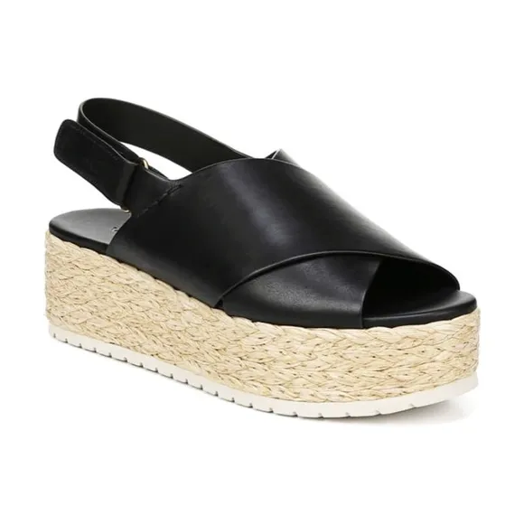 🆕{Vince} Jesson Leather Platform Sandals