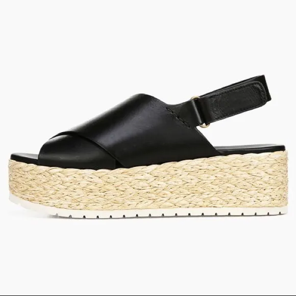 🆕{Vince} Jesson Leather Platform Sandals