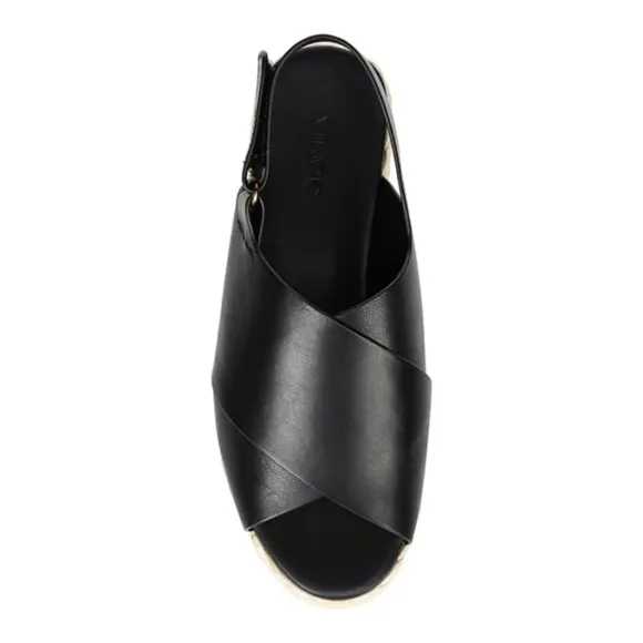 🆕{Vince} Jesson Leather Platform Sandals