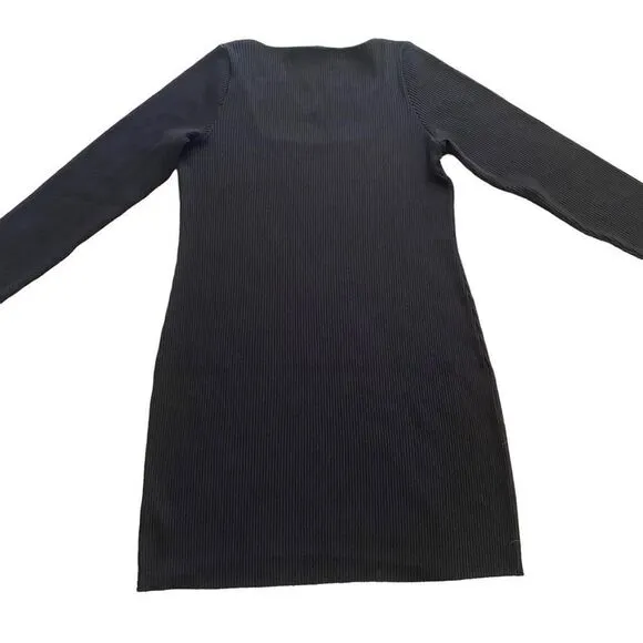 Vince | Ribbed Stretch-Knit Mini Dress, Size XL