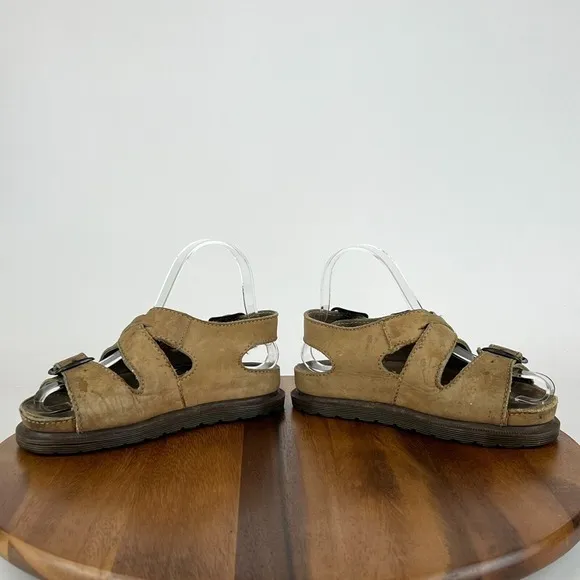Vintage Big Kids Y2K Dr Martens Made in England Strappy Sandals Size 4 Y GUC