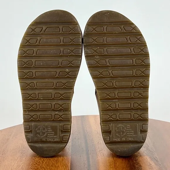 Vintage Big Kids Y2K Dr Martens Made in England Strappy Sandals Size 4 Y GUC