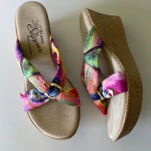 Vintage Island Slipper Made in Hawaii