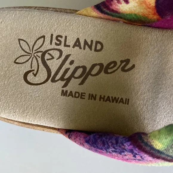 Vintage Island Slipper Made in Hawaii