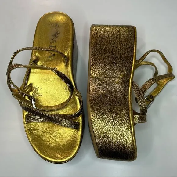 Vintage Prada Platform Sandals